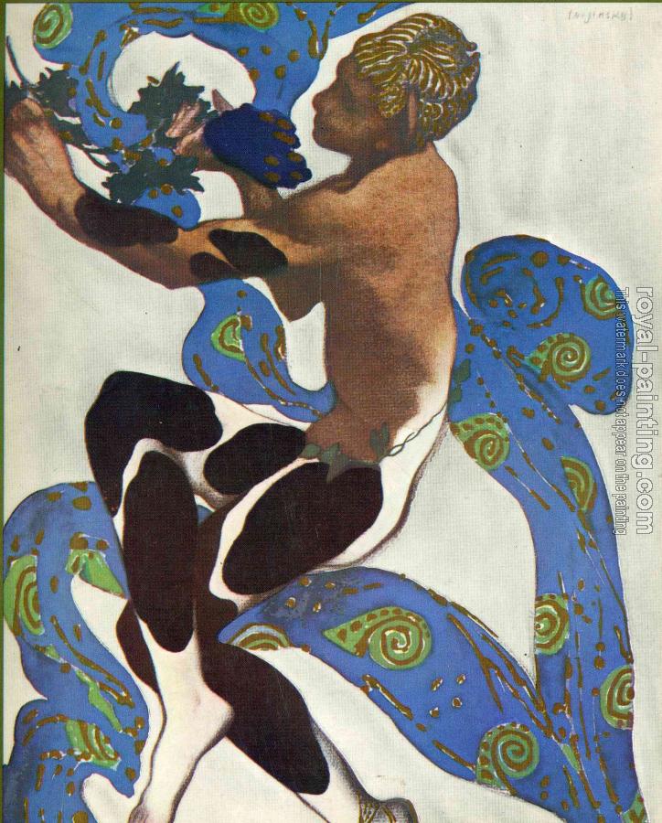 Leon Bakst : Nijinsky's faun costume in l'apres midi d'un faune